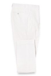 White Cotton Stretch Seersucker Notch Lapel Suit