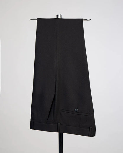 Men's One-button Peak Lapel 3-piece Suit