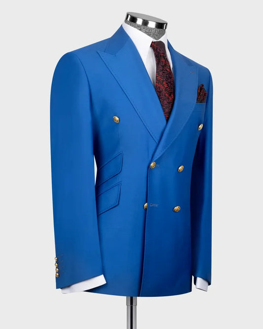 Men's Double-breasted 2-piece Suit