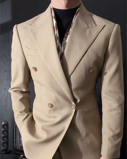 Men's Four-button 2-piece Suit