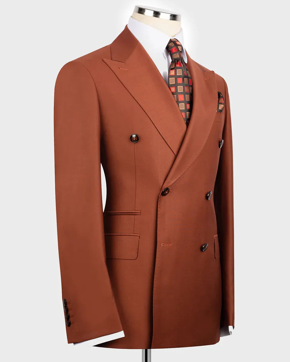 Double-breasted 2 Piece Suit