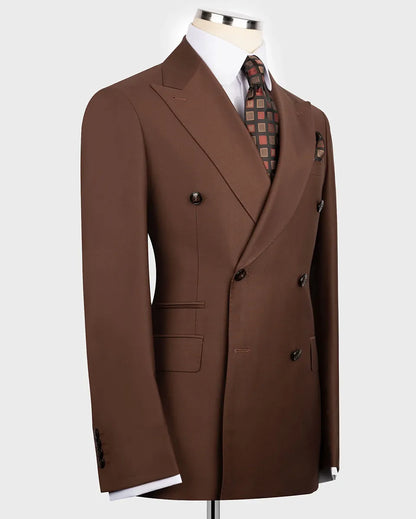 Men's Double-breasted 2-piece Suit