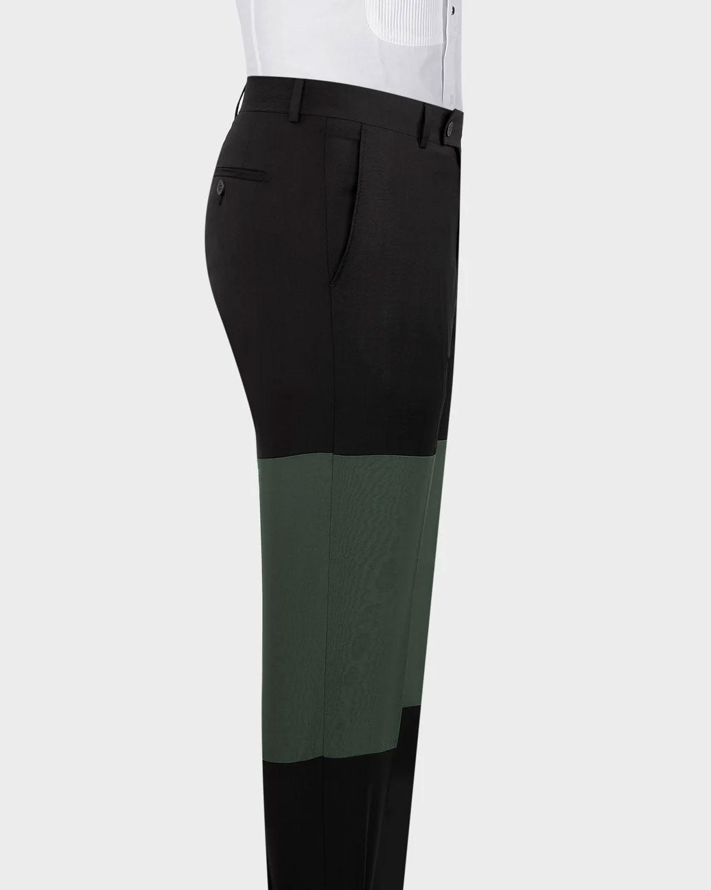 Two-tone Double-breasted 2-piece Suit