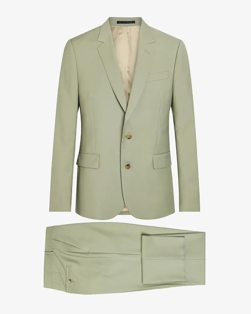 Two-button Notch Lapel 2-piece Suit