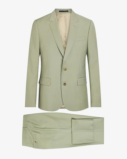Two-button Notch Lapel 2-piece Suit