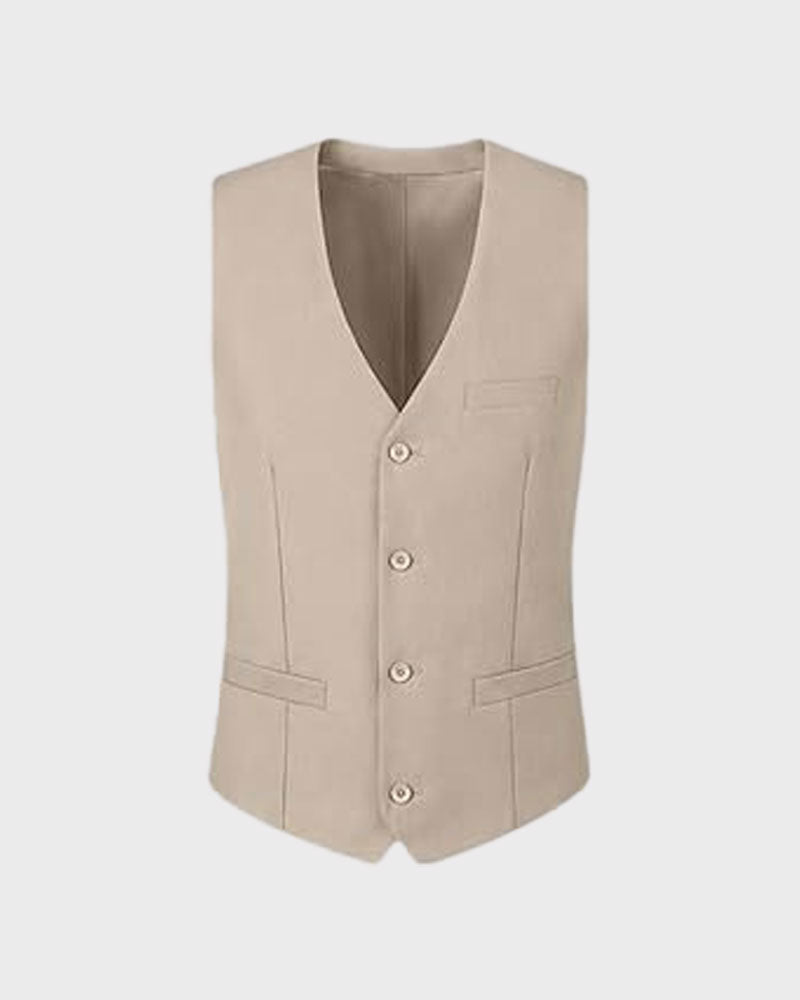 Men's Notch Lapel 3-piece Suit
