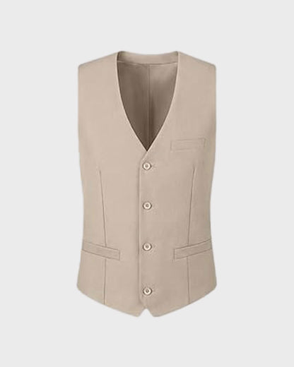 Men's Notch Lapel 3-piece Suit
