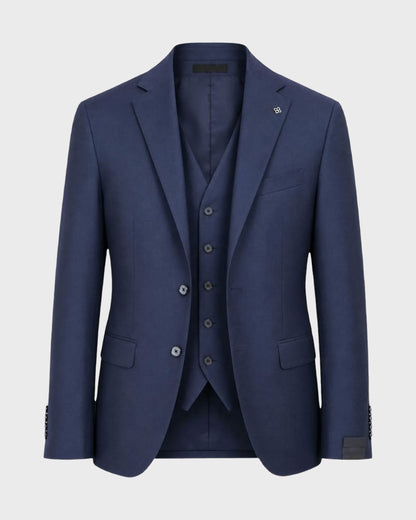 Men's Notch Lapel 3-piece Suit