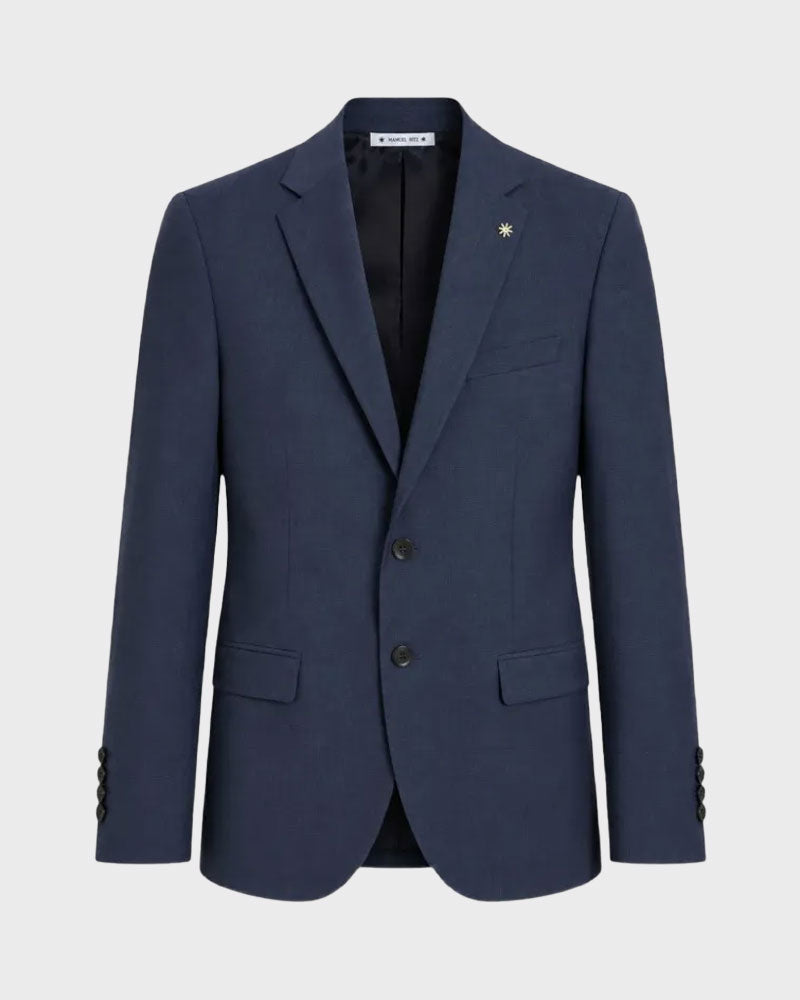 Two-button Notch Lapel 2 Piece Suit