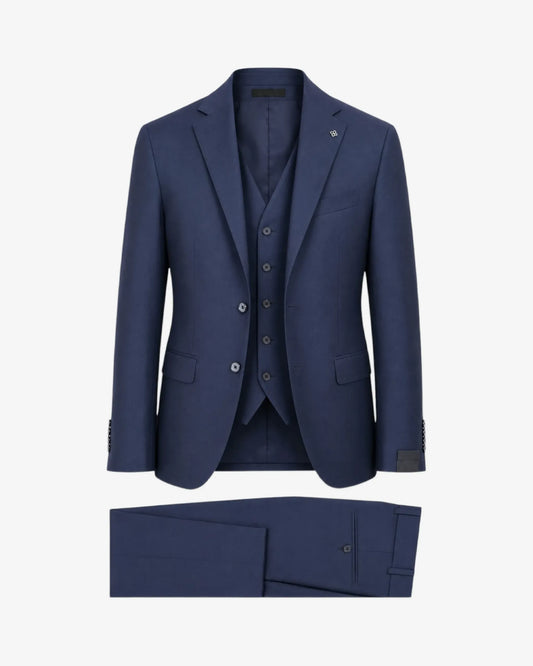 Men's Notch Lapel 3-piece Suit