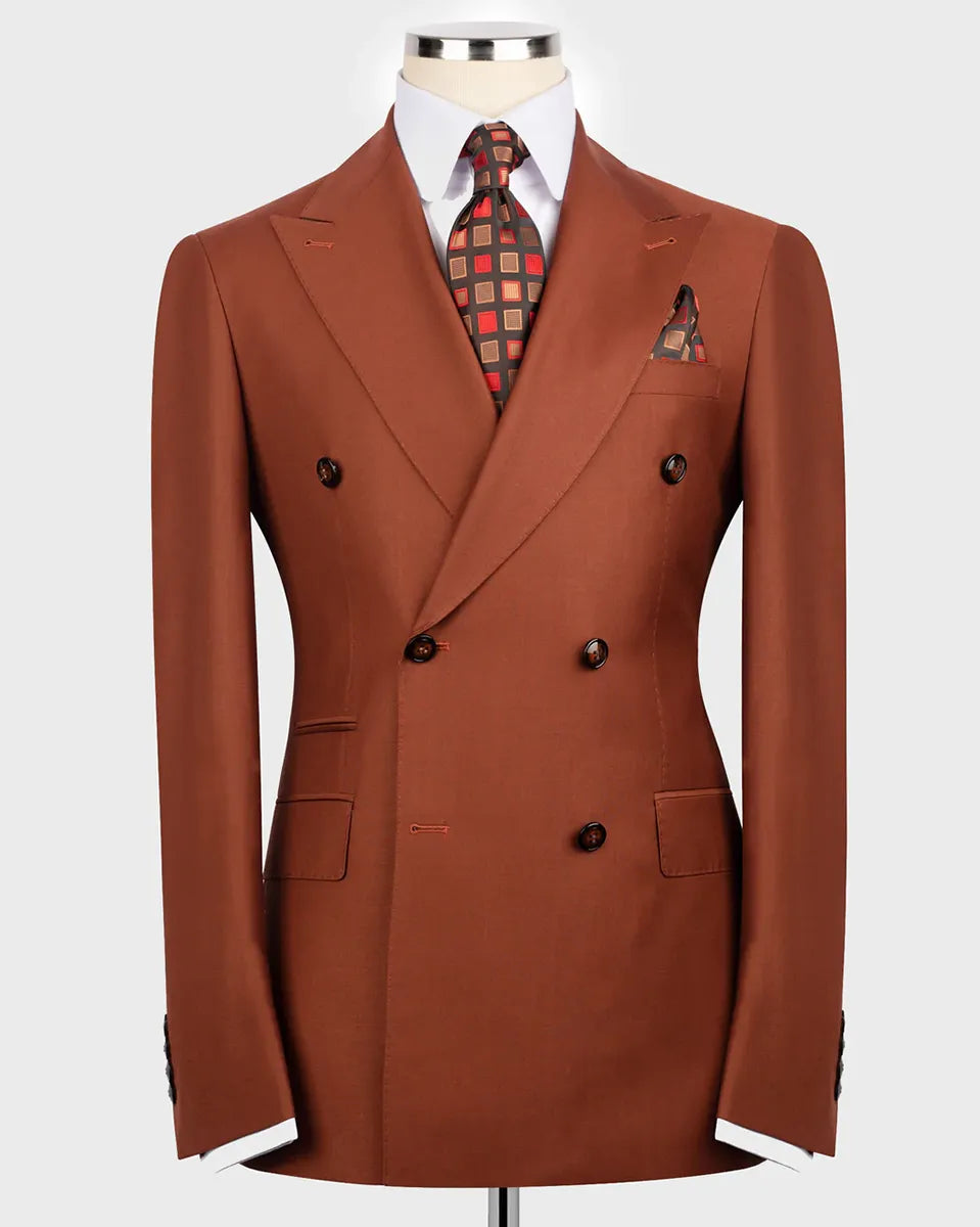 Double-breasted 2 Piece Suit