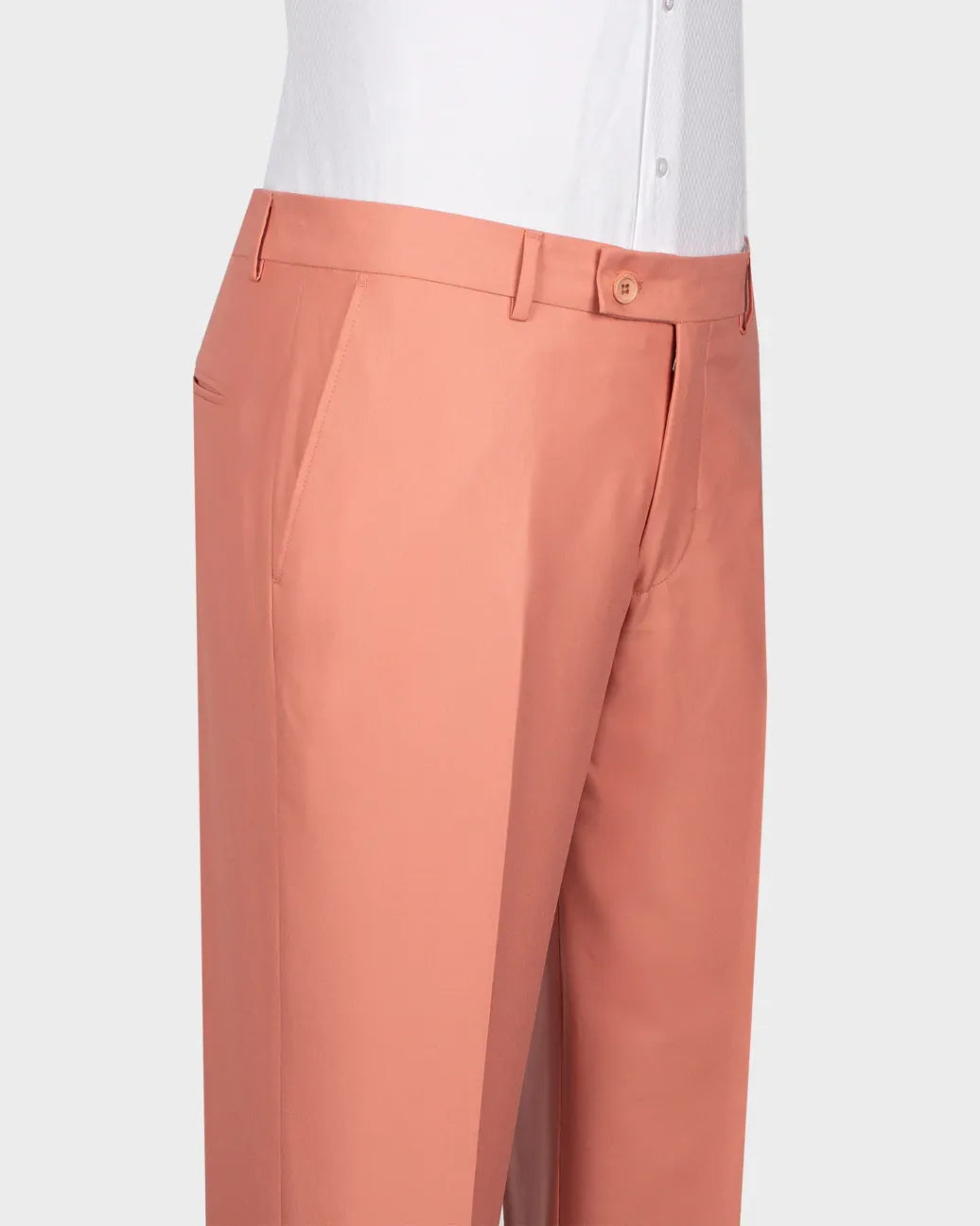 Orange 2 Piece Shawl Lapel Double Breasted Tuxedo