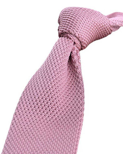 Corbata formal de fiesta con diseño de flor de ciruelo en color rosa