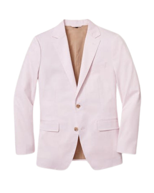 Costume italien rose à 2 boutons, coupe moderne, simple boutonnage 