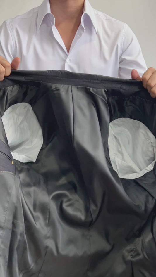 Cloud Gray 2 Piece Notch Lapel 2-Button Suit