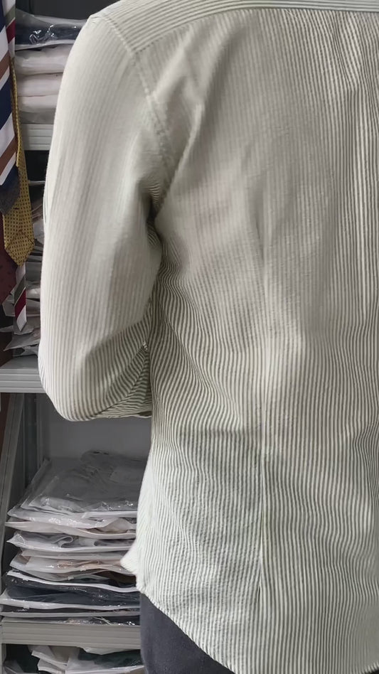 Gray 2 Piece Notched Lapel Single Breasted Suit