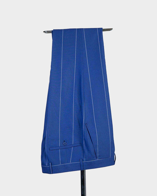 Men's Striped Notch Lapel 2-piece Suit